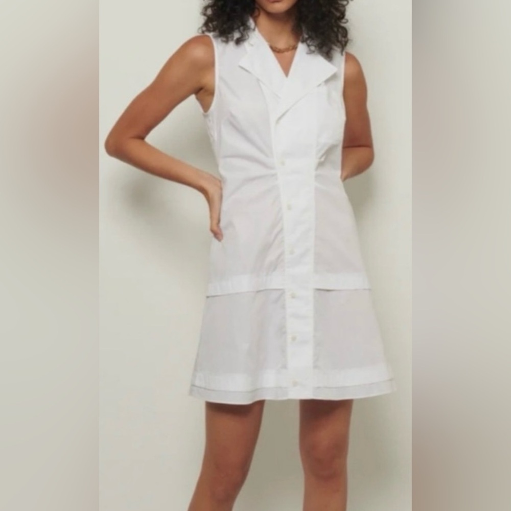 Derek Lam 10 Crosby | Satina Sleeveless Shirtdress